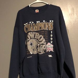 Vintage football crewneck